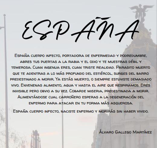 El polémico poema de la revista Azarquiel El polémico poema de la revista Azarquiel