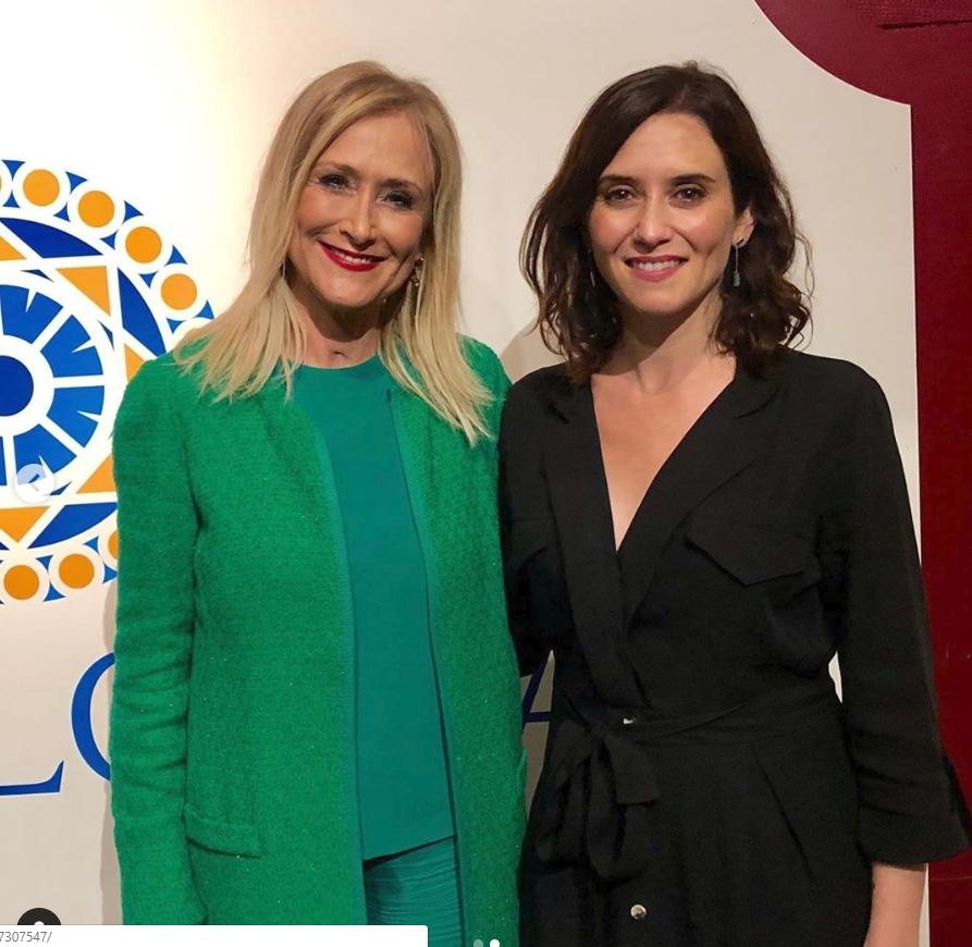 Cristina Cifuentes e Isabel Díaz Ayuso (Instagram)