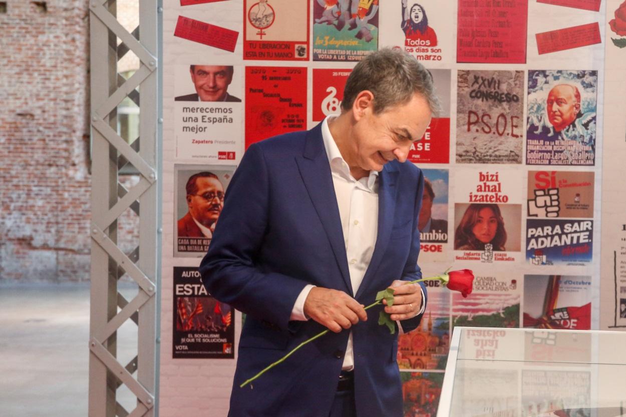 El expresidente del Gobierno, José Luis Rodríguez Zapatero