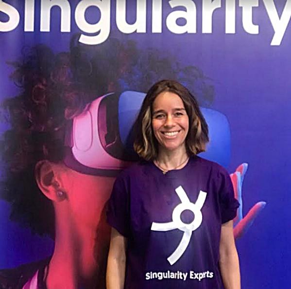 Elena Ibáñez es la fundadora de la startup Singularity Experts.