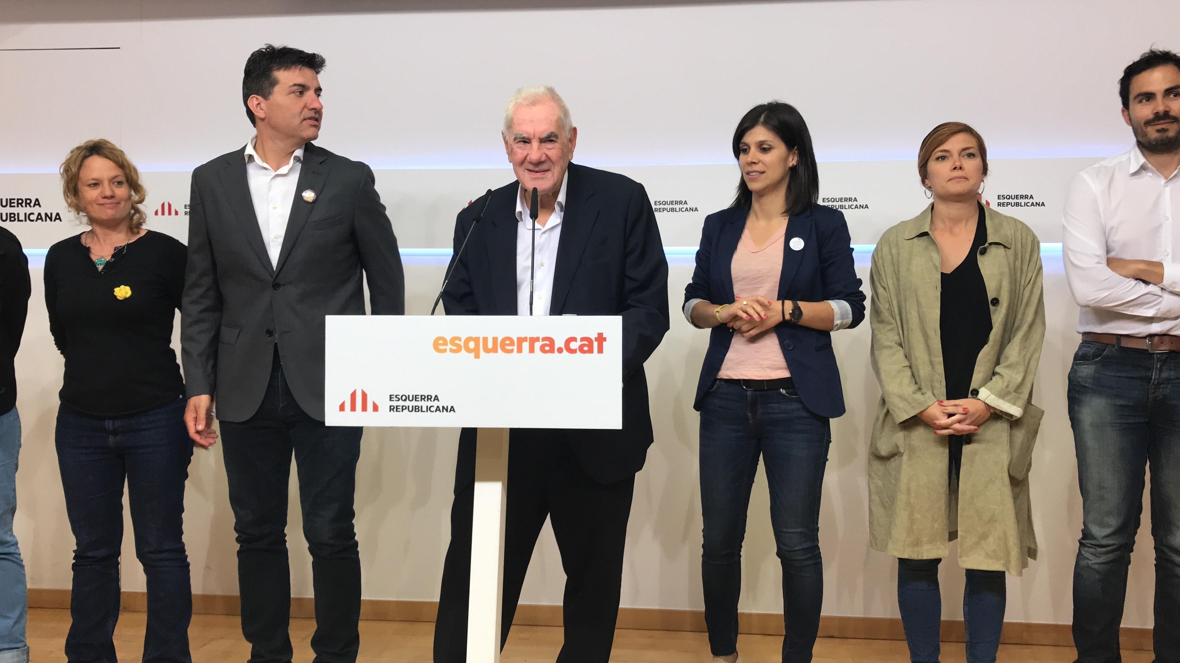 El candidato a la Alcaldía de Barcelona por ERC Ernest Maragall. Europa Press.