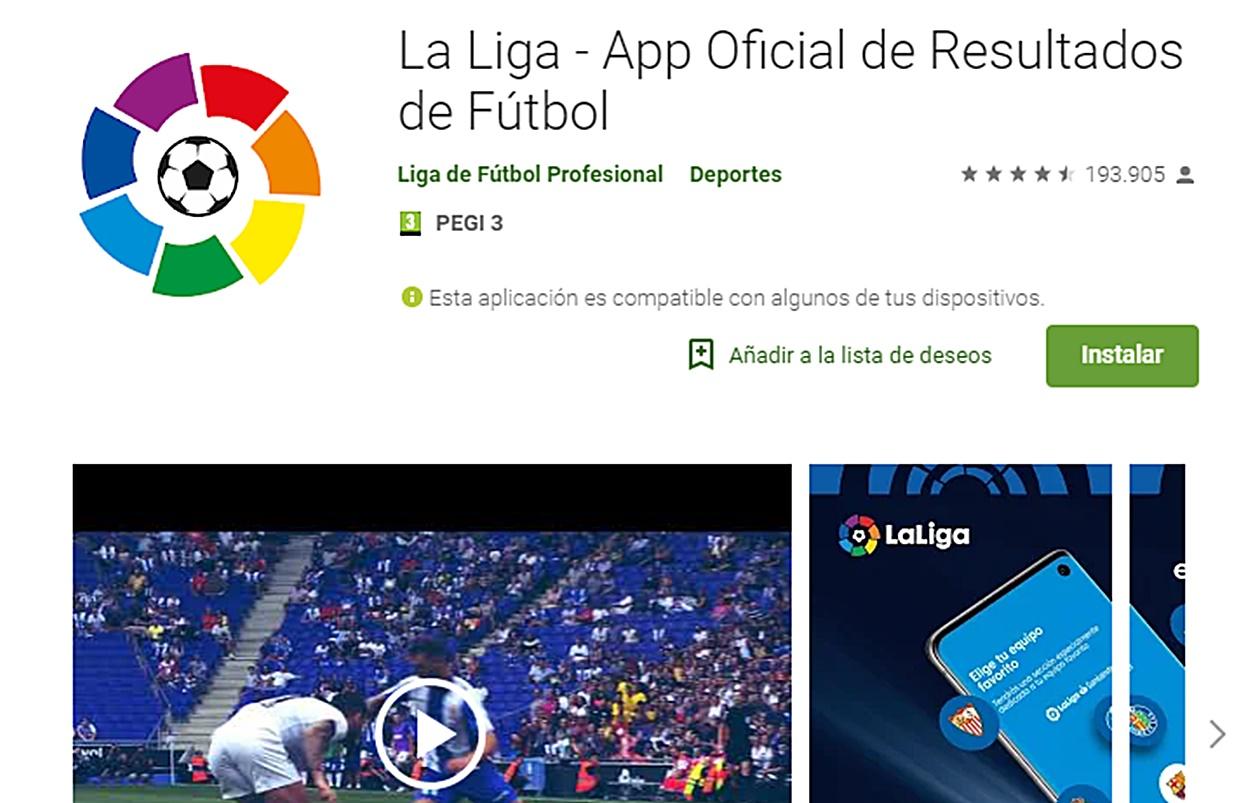 La aplicación de LaLiga se encuentra en la polémica debido a una de las funcionalidades y permisos que incluye. 