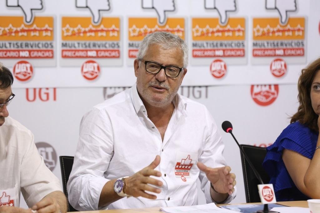 El secretario de Política Sindical de UGT, Gonzalo Pino, en una imagen de archivo - Europa Press