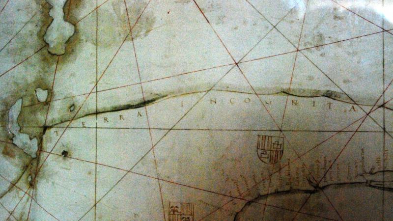 Con las palabras "Terra Incógnita" se describieron los inmensos terrenos inexplorados a lo largo de la historia Con las palabras "Terra Incógnita" se describieron los inmensos terrenos inexplorados a lo largo de la historia