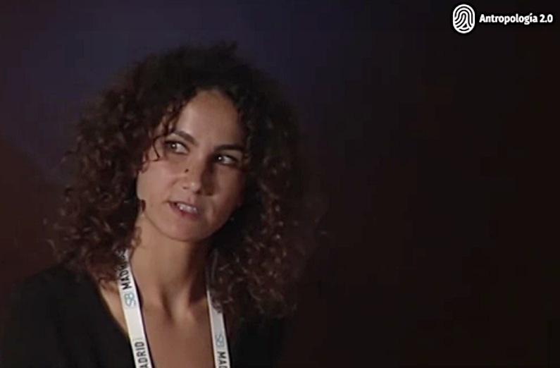 Verónica Reyero co-fundadora de Antropología 2.0, durante una intervención en Sustainable Brands Madrid (Fuente: YouTube).