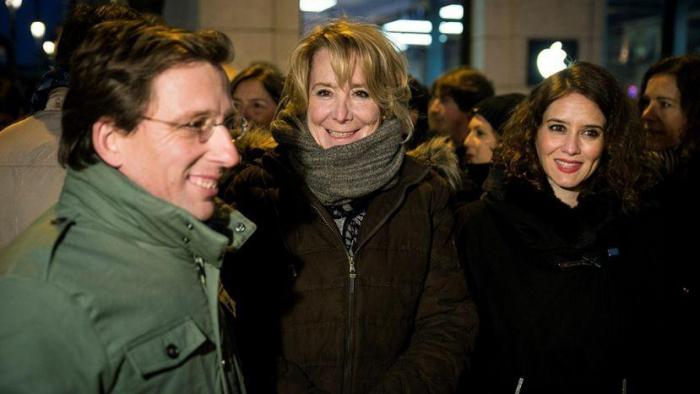Ayuso con Aguirre Ayuso con Aguirre