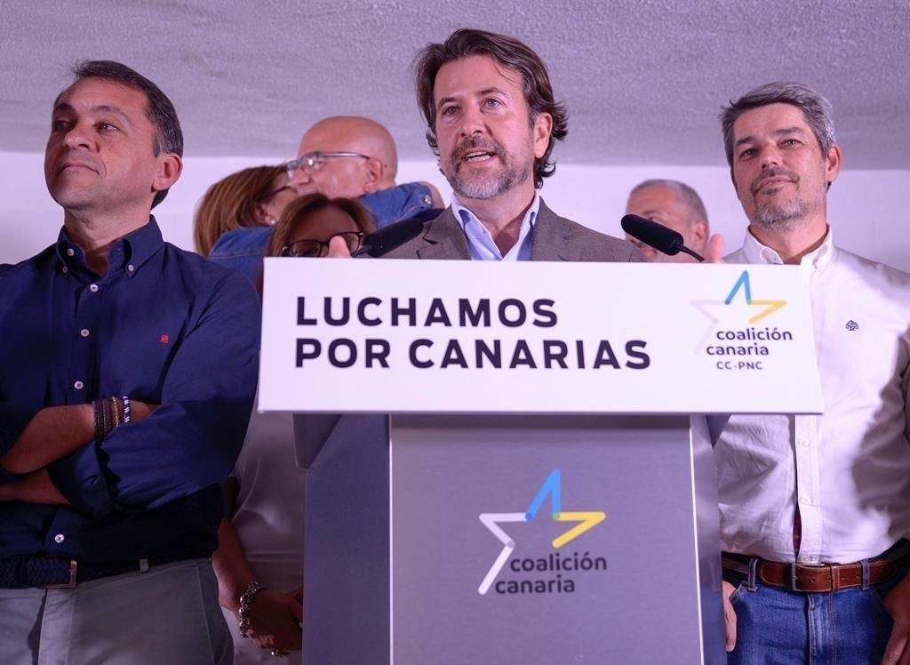 Carlos Alonso, presidente del Cabildo de Tenerife y dirigente de Coalición Canaria. Europa Press. 