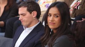 El presidente de Ciudadanos Albert Rivera y la candidata del partido a la alcaldía de Madrid Begoña Villacís