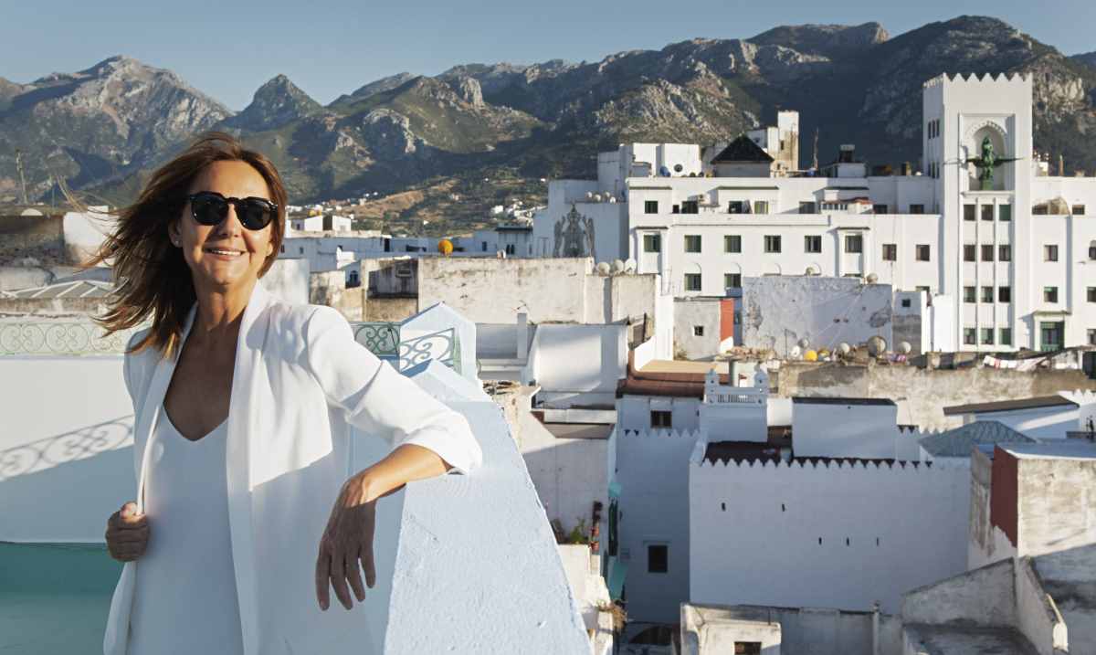 Entrevistamos a María Dueñas con motivo del décimo aniversario de la publicación de 'El tiempo entre costuras' (Foto Carlos Ruiz)