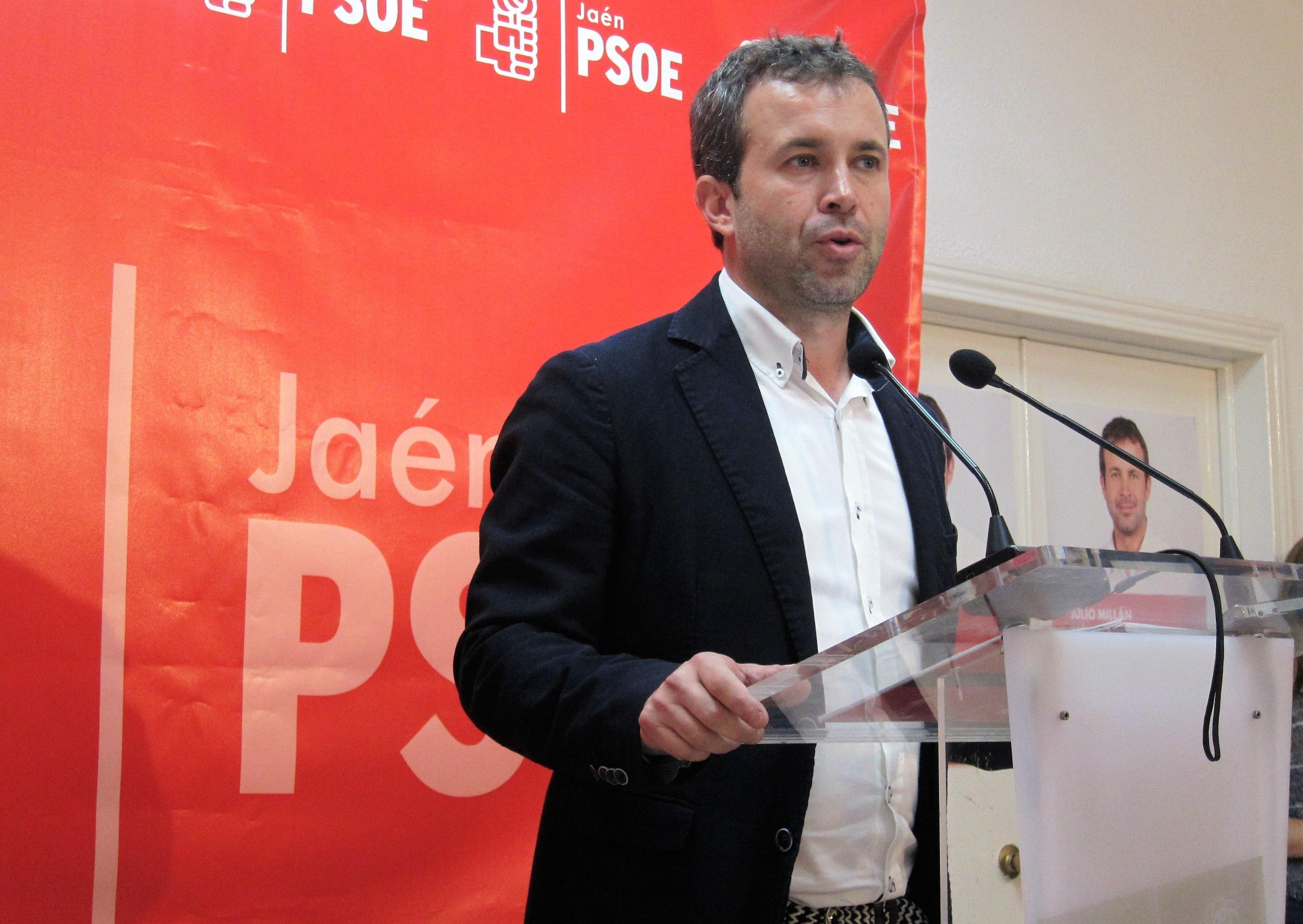 El candidato del PSOE a la Alcaldía de Jaén Julio Millán. EP