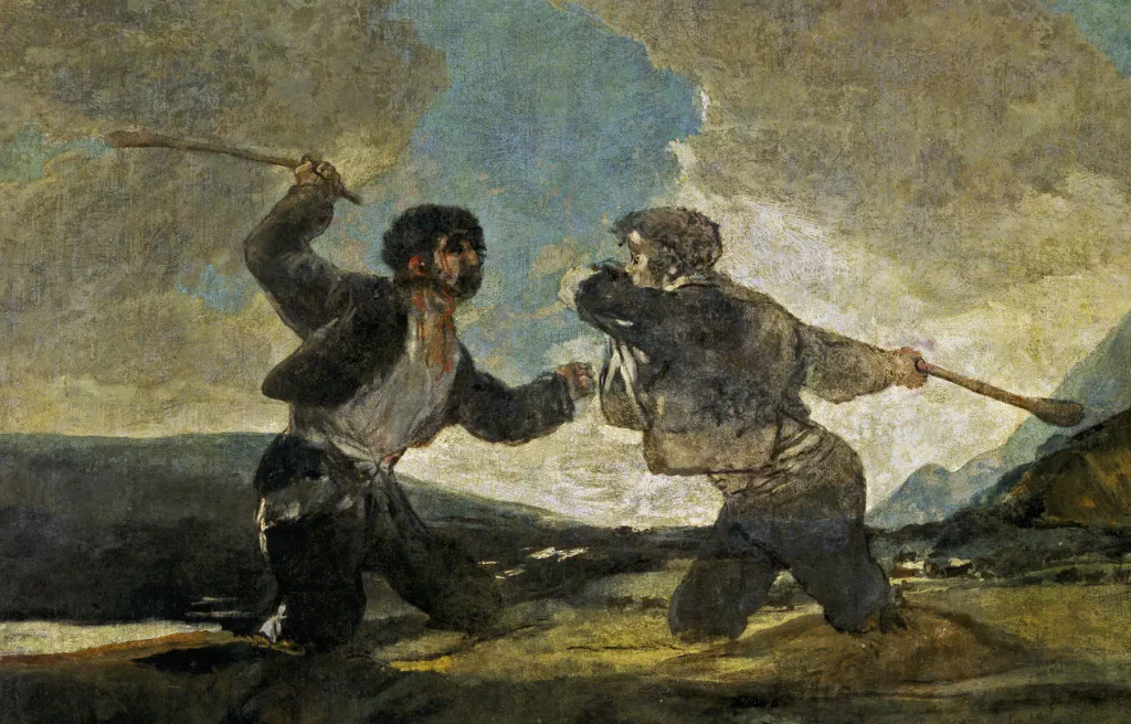 Duelo a Garrotazos de Goya