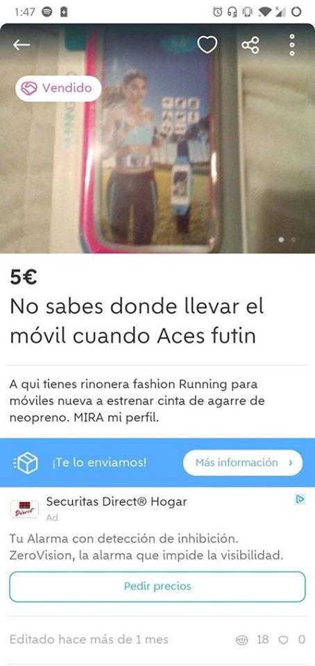 No sabes dónde llevar el móvil cuando haces futin