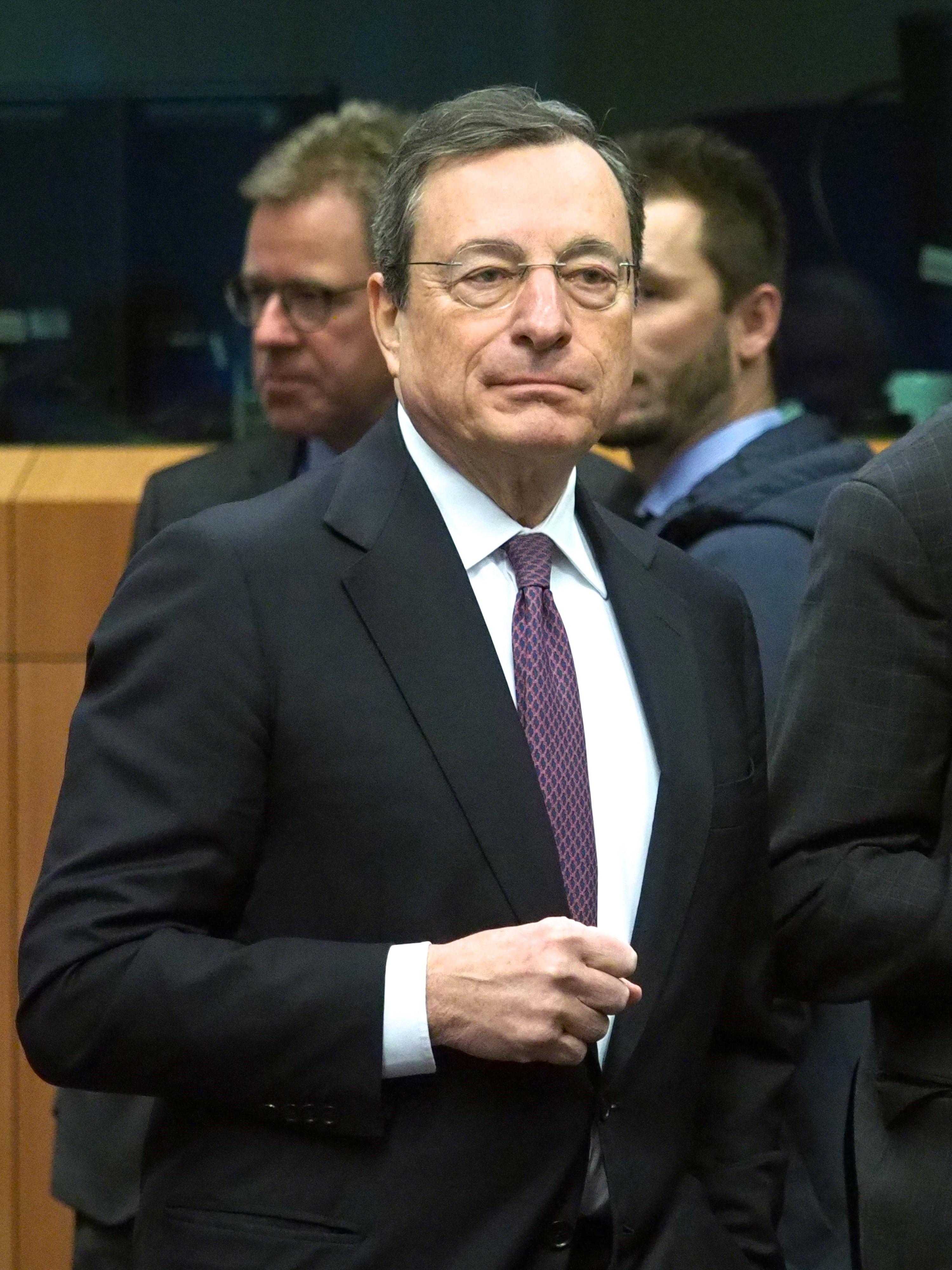El presidente del BCE, Mario Draghi, en una imagen de archivo -  Chr.DOGAS/European Council/dpa
