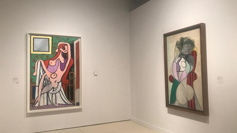 Pablo Picasso (1881-1973). Gran desnudo en un sillón rojo, 5 de mayo de 1929