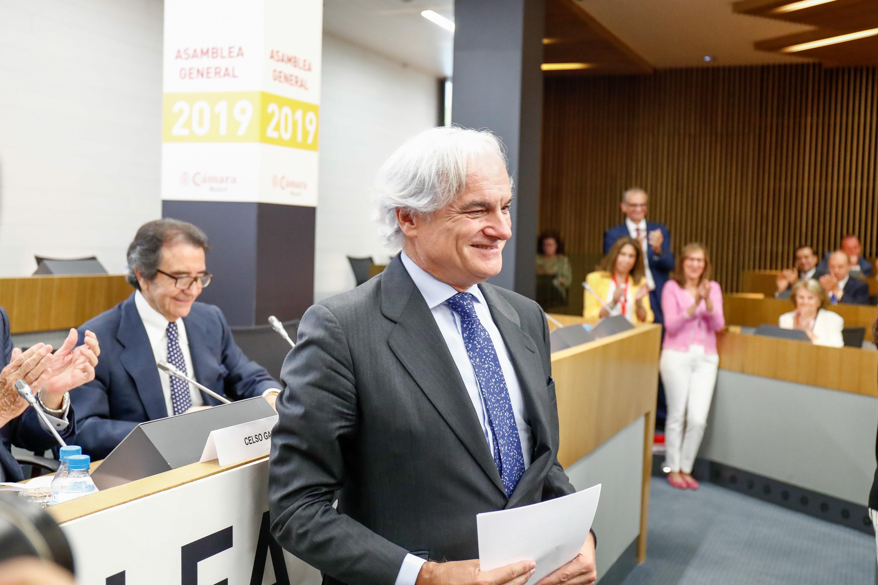  El secretario general del CEIM Miguel Garrido en el acto en el que ha sido elegido presidente de la Asamblea General de CEIM-Europa Press