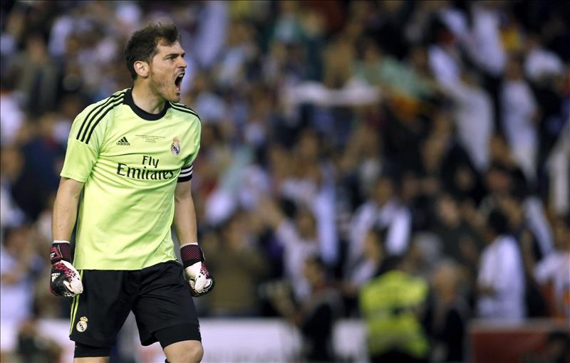 El exjugador del Real Madrid Iker Casillas
