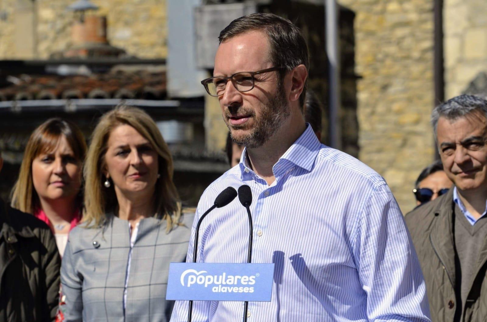 Javier Maroto es senador de las Cortes de Castilla y León por el Partido Popular