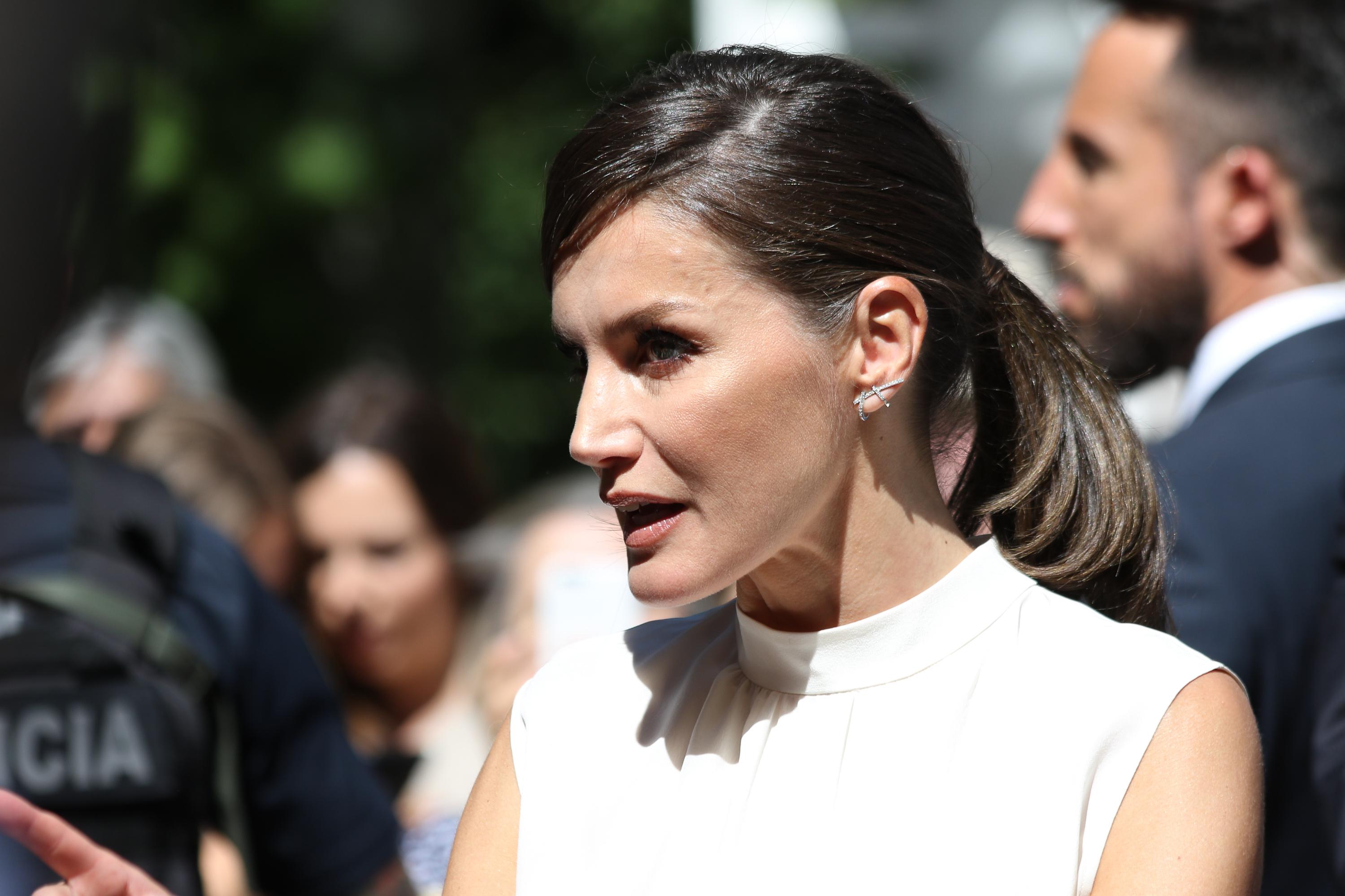 La Reina Letizia asiste a la inauguración de la 78 edición de la Feria del Libro de Madrid. Europa Press.