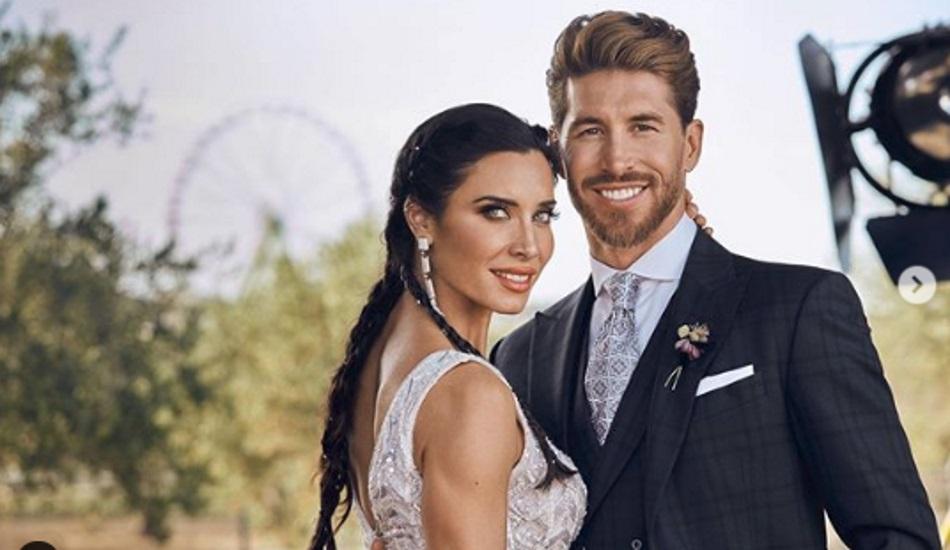 Pilar Rubio y Sergio Ramos. Fuente Instagram