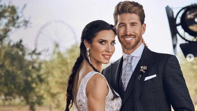 Pilar Rubio y Sergio Ramos. Fuente Instagram