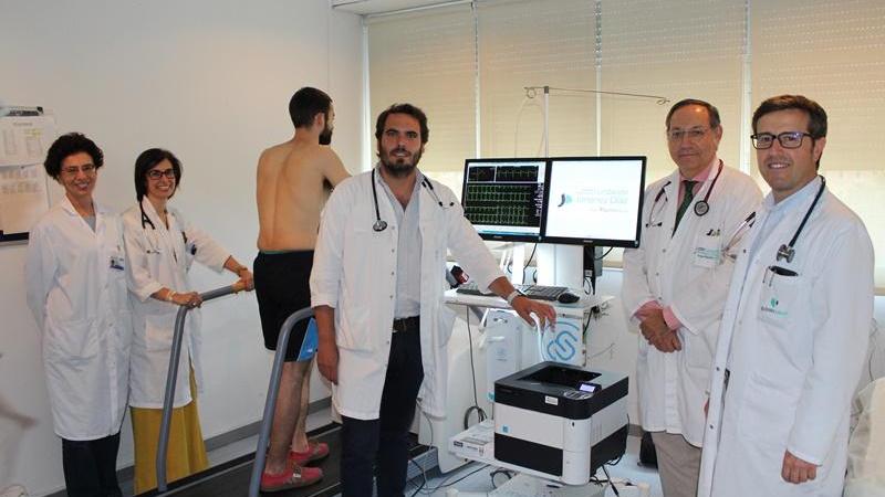 Unidad de Cardiología Deportiva de la FJD. Unidad de Cardiología Deportiva de la FJD.