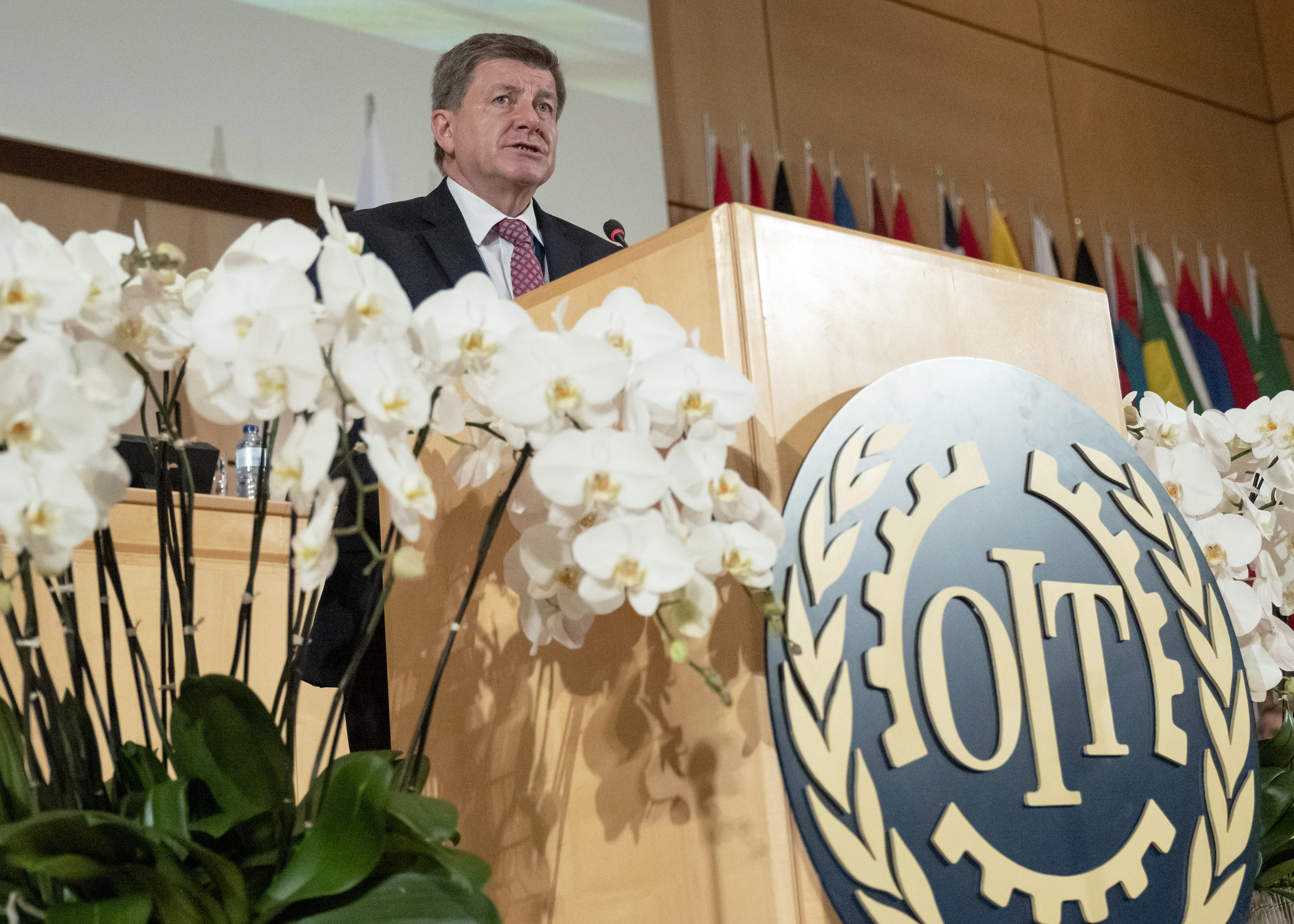 Guy Ryder, director general de la OIT