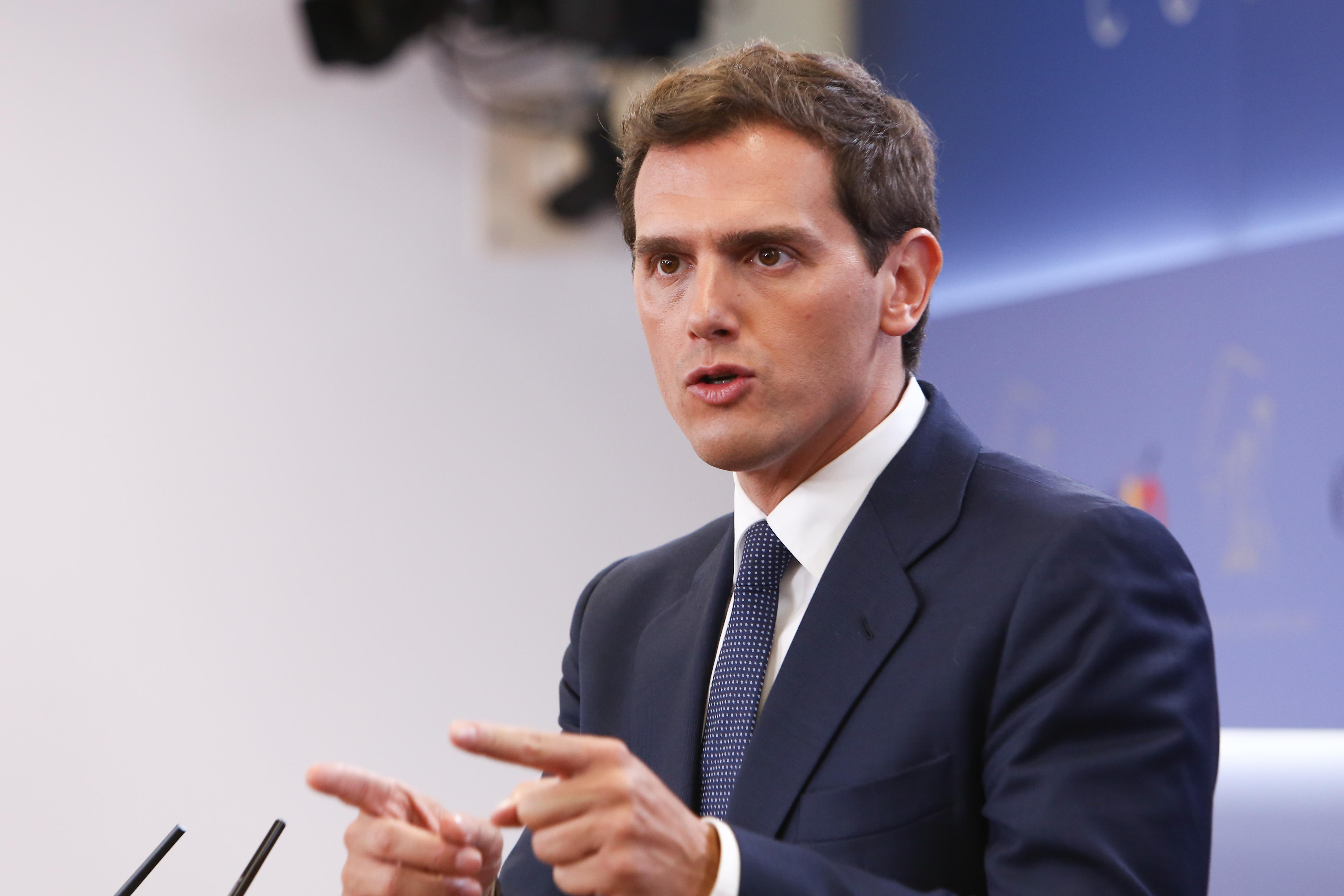 El presidente de Ciudadanos Albert Rivera. EP