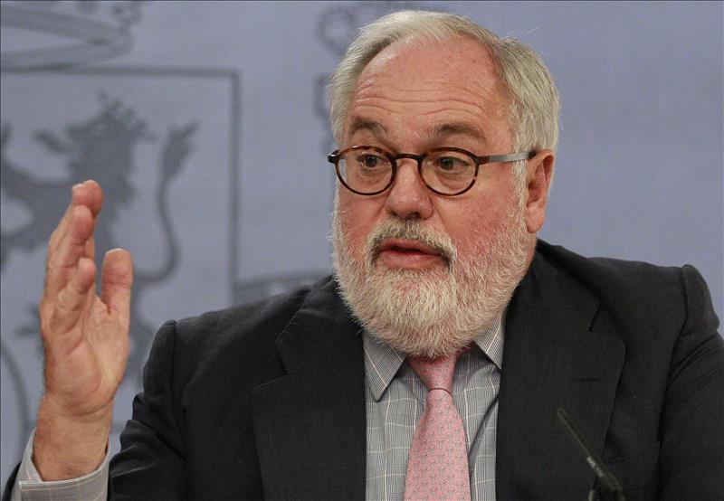 El ministro de Agricultura y candidato del PP al Parlamento Europeo, Miguel Arias Cañete