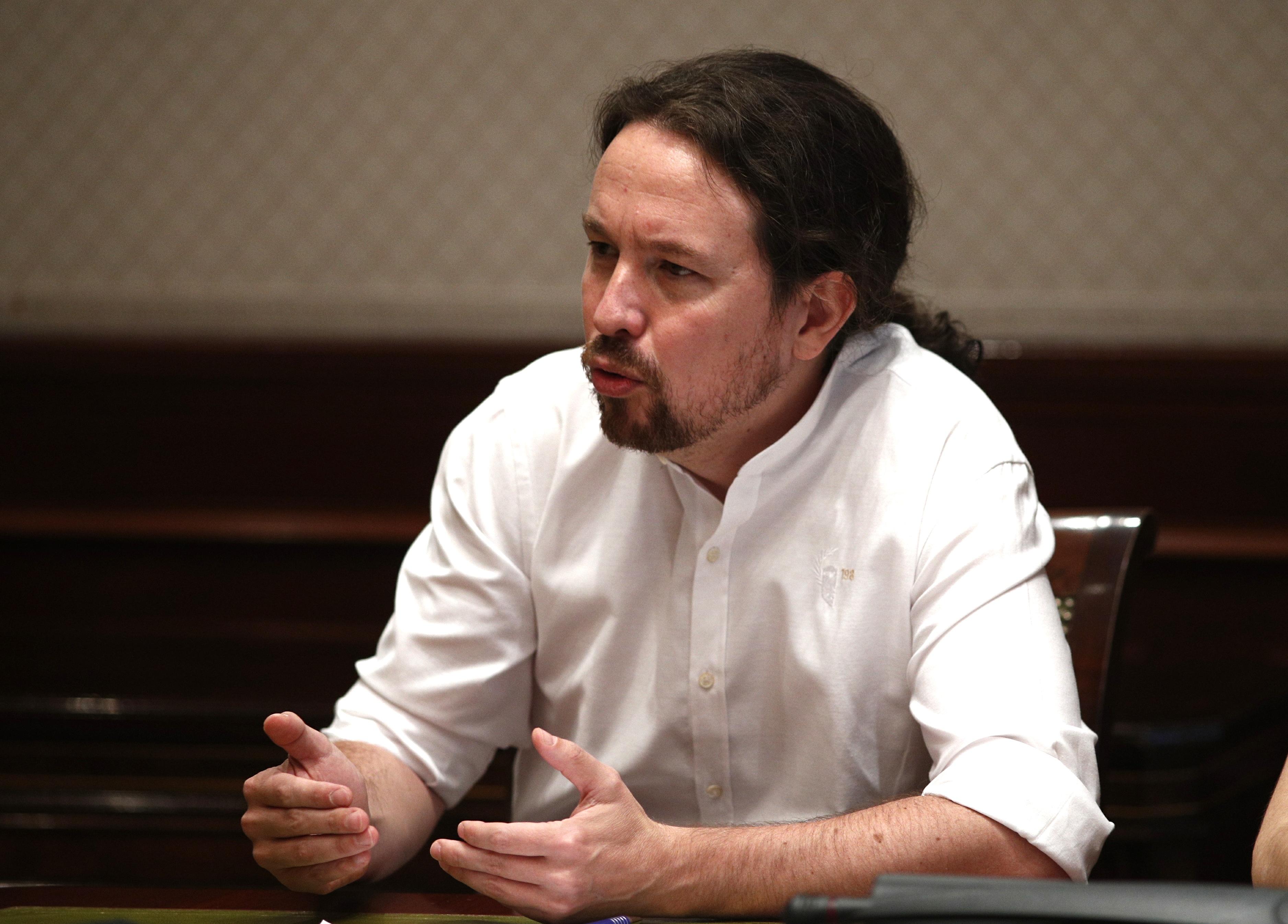 El secretario general de Podemos Pablo Iglesias en una imagen de archivo - Europa Press