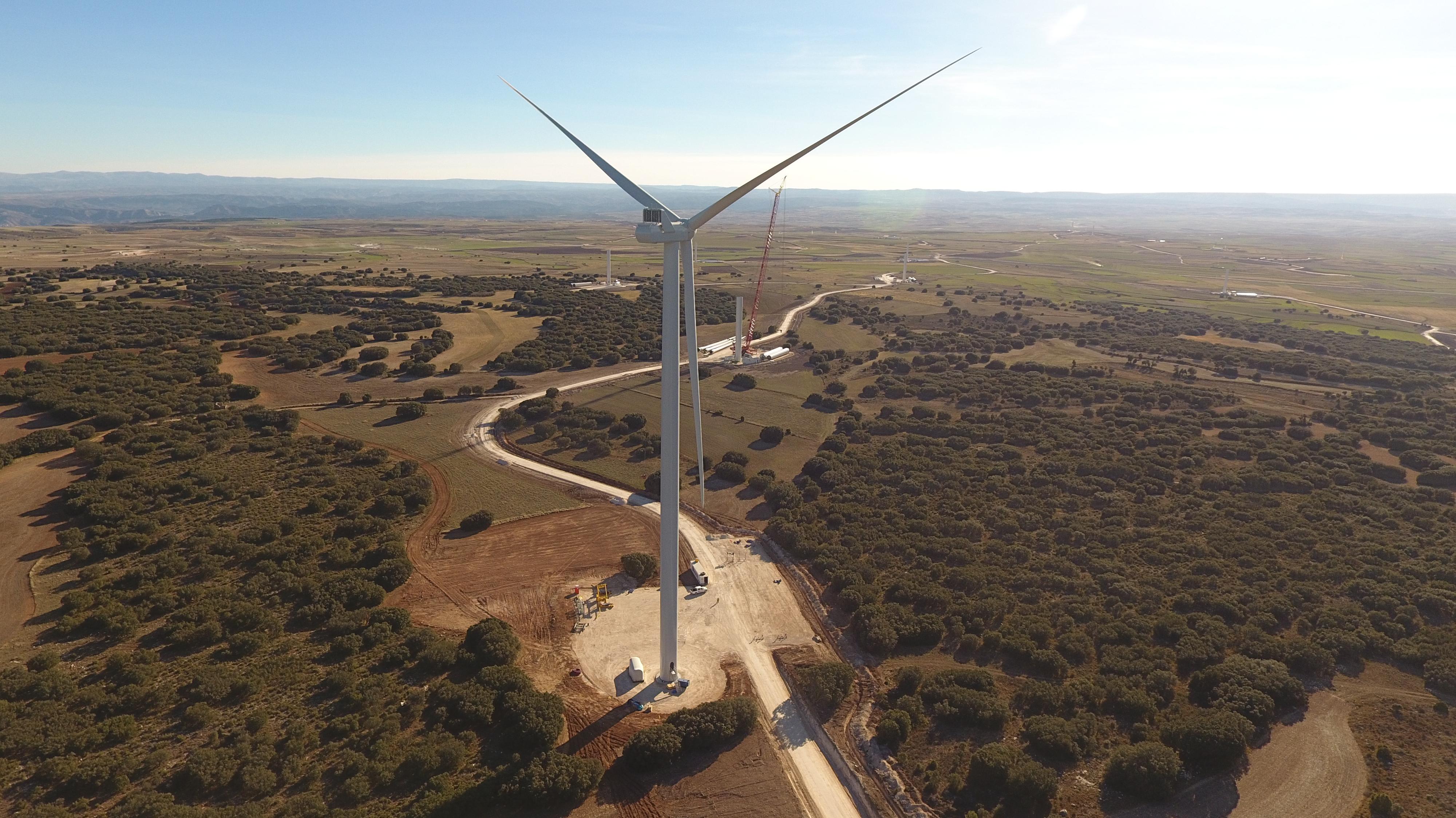 Fotografía de un proyecto fotovoltaico de Endesa en España