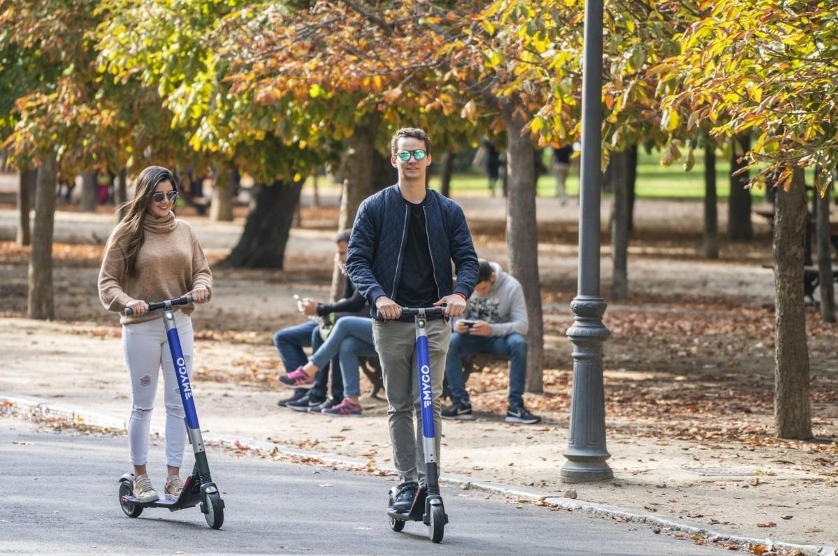 La empresa española de patinetes eléctricos MYGO ofrece un seguro médico gratuito ante posibles accidentes-Europa Press