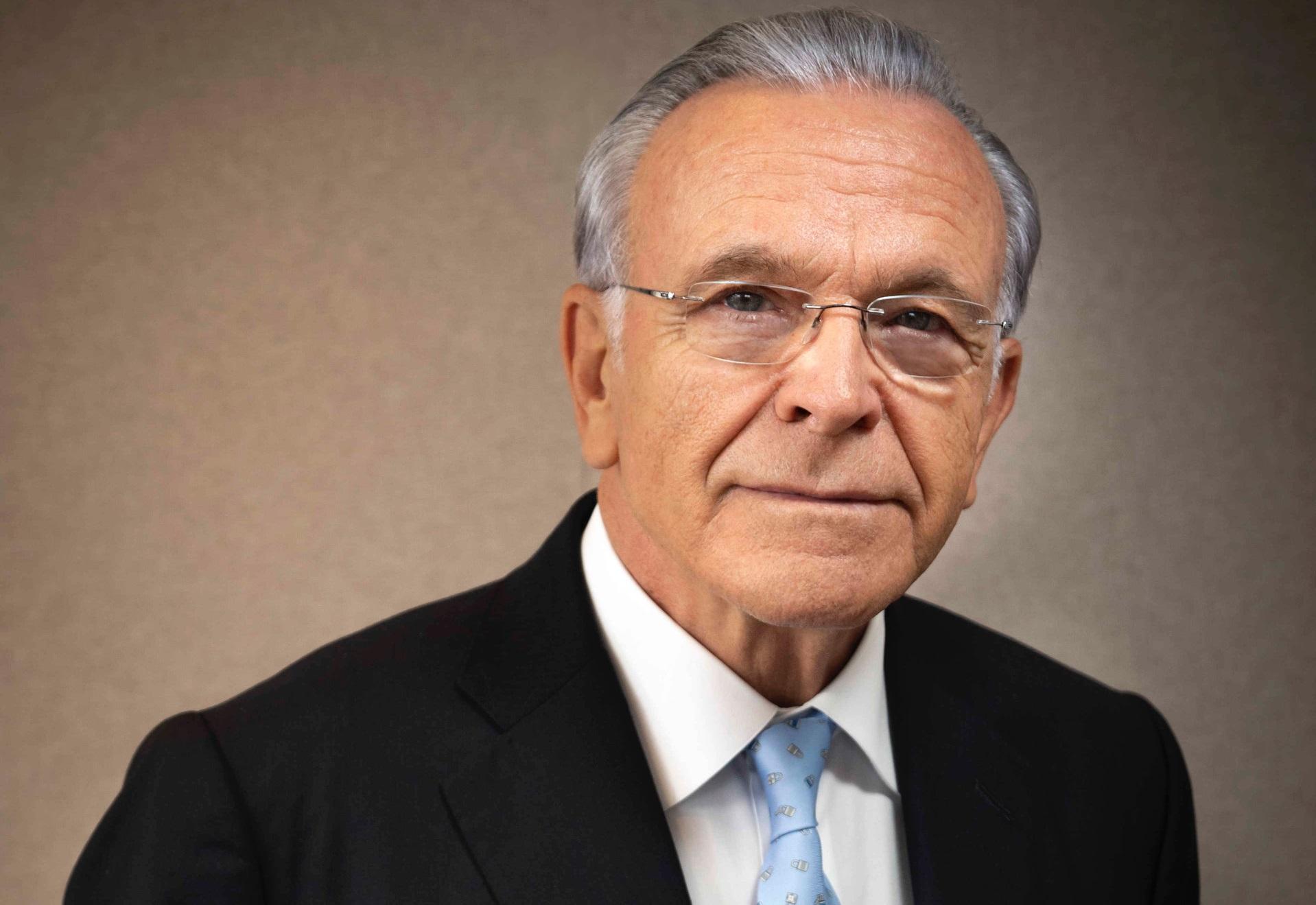Isidro Fainé Presidente de la Fundación Bancaria la Caixa