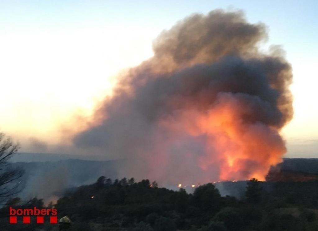 Incendio en Ribera d'Ebre (Tarragona). EP