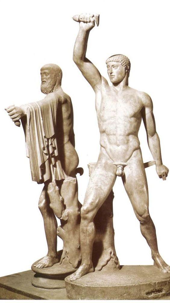 Tiranicidio de Harmodio y Aristogitón. Tiranicidio de Harmodio y Aristogitón.