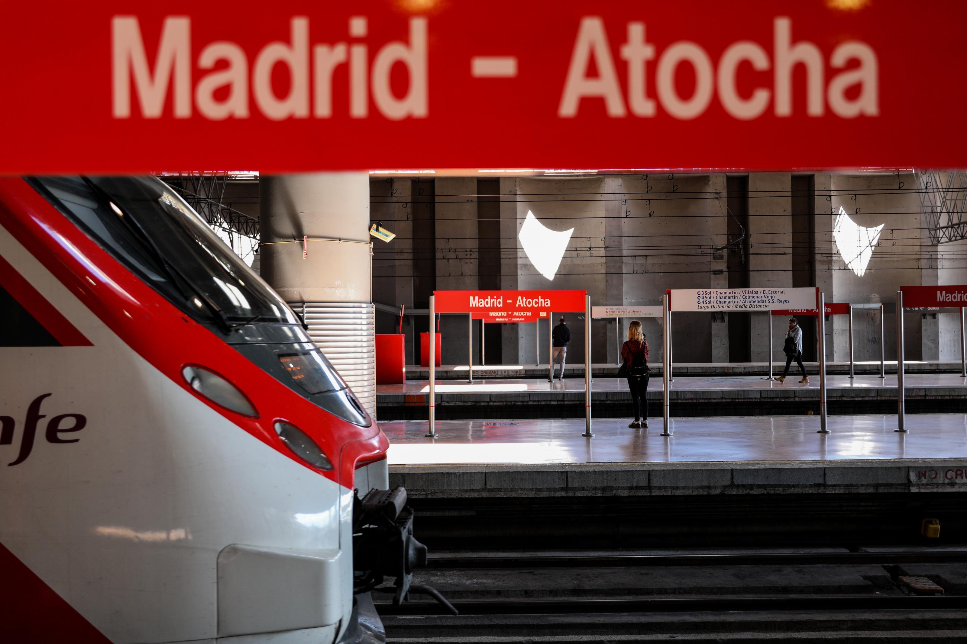EuropaPress 2070385 Andenes vacíos en la Estación de Tren Madrid Puerta de Atocha 