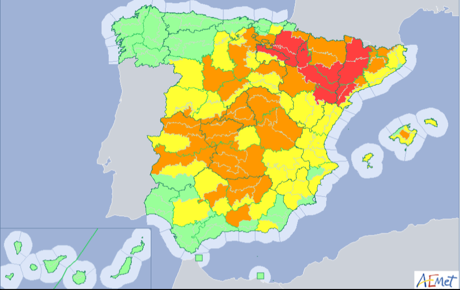 avisos aemet 29/6/19