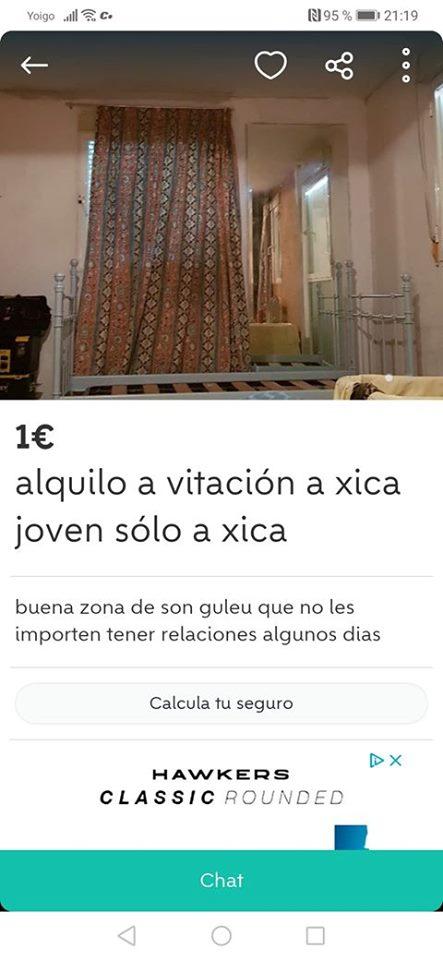 Alquilo 'avitación' a xica joven