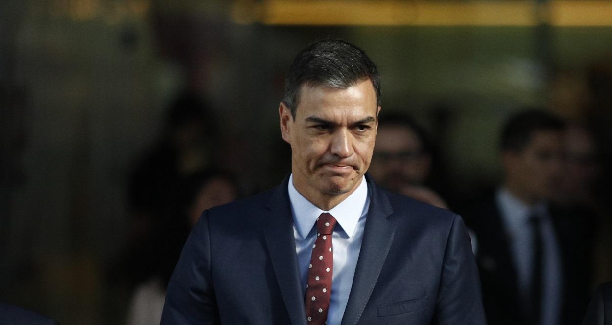 El presidente del Gobierno en funciones, Pedro Sánchez