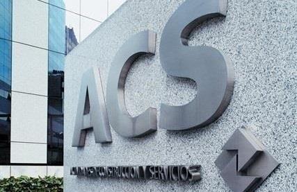 Logo de ACS en una de sus sedes