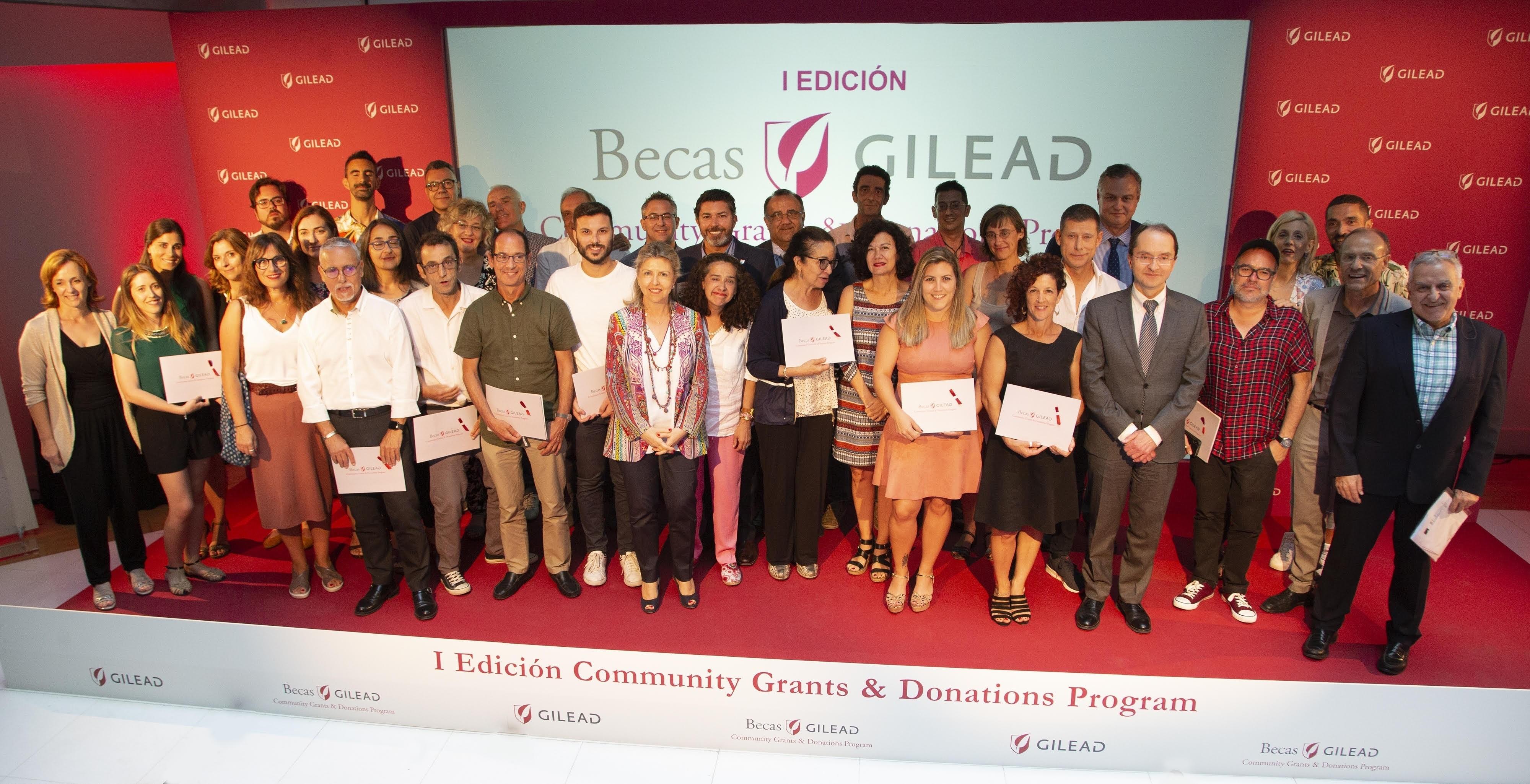 Entrega becas Gilead en Madrid