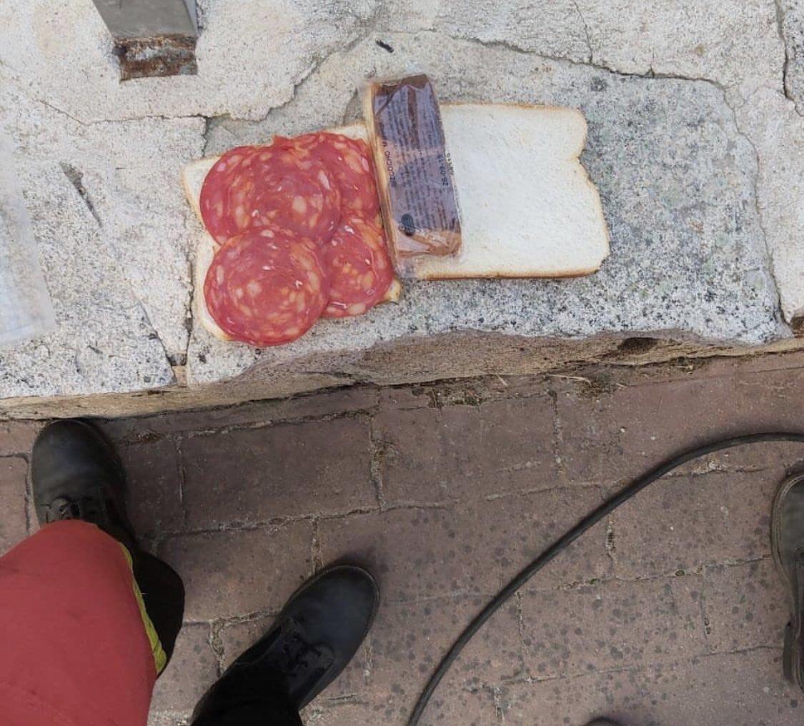 Foto del bulo del sándwich de chorizo de la UME