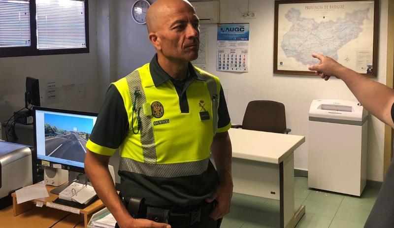 El guardia civil Claudio Rivera Tejeda. Fuente AUGC El guardia civil Claudio Rivera Tejeda. Fuente AUGC