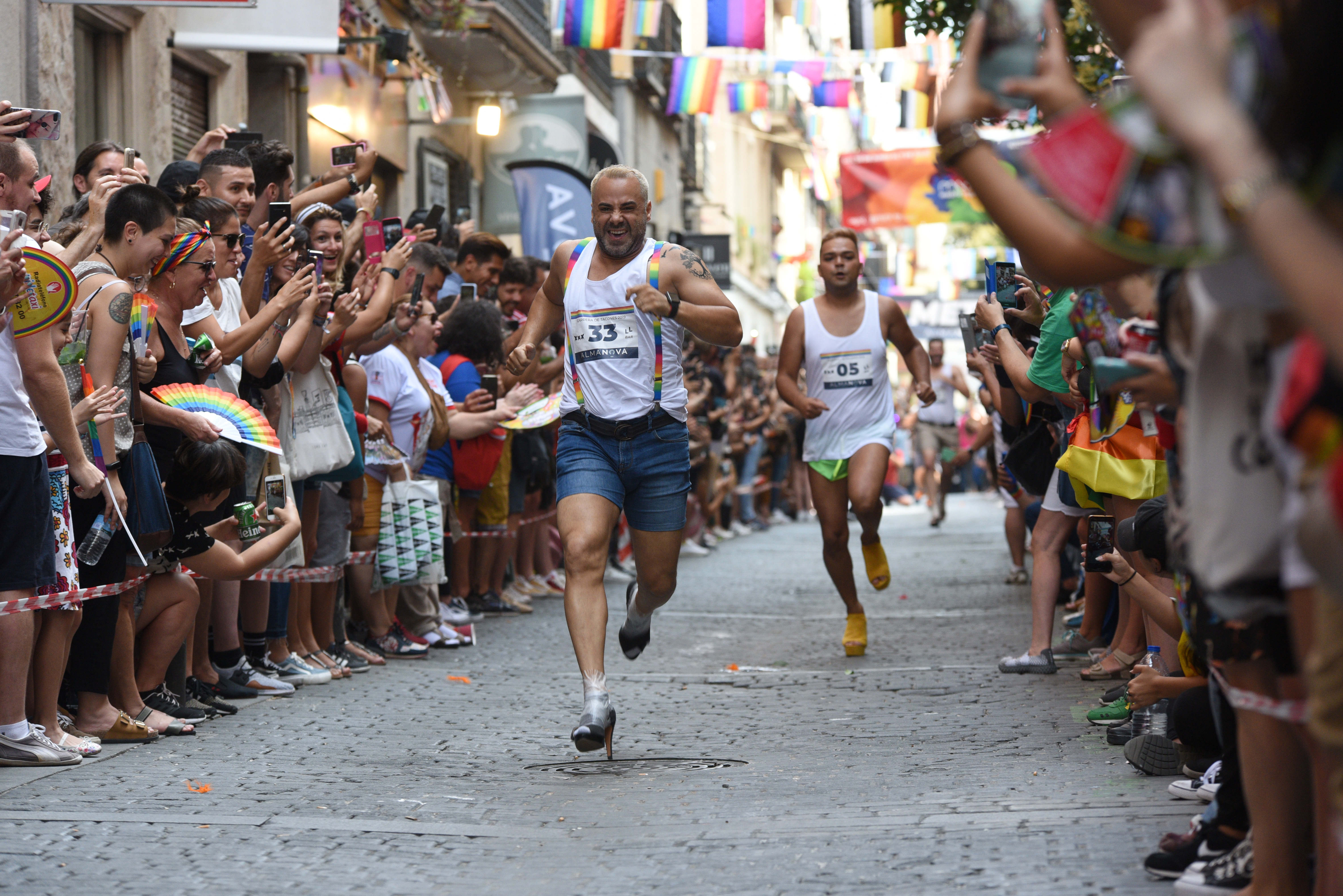 Carrera de tacones- Europa Press