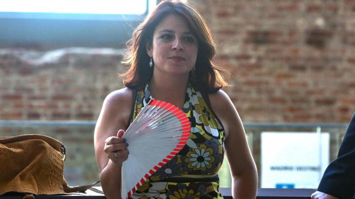 Adriana Lastra le restriega la coalición a Vox: Adriana Lastra le restriega la coalición a Vox: