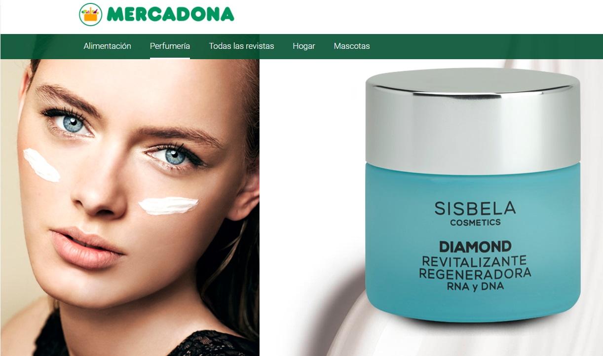 mercadona crema sisbela diamond