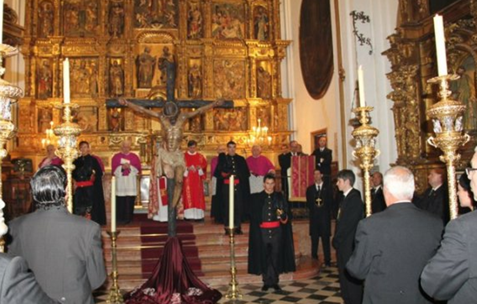 El Cristo franquista, 'el mutilado'