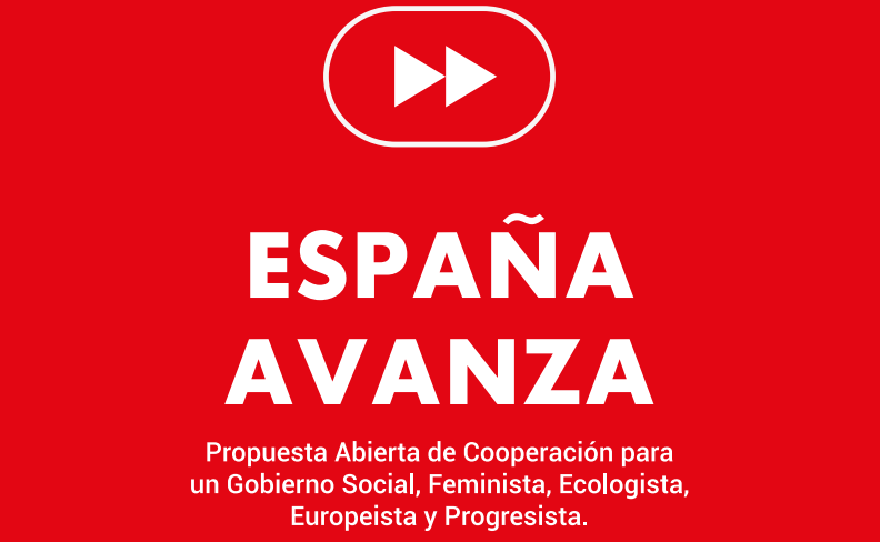 Documento programático que el PSOE propone a Unidas Podemos.