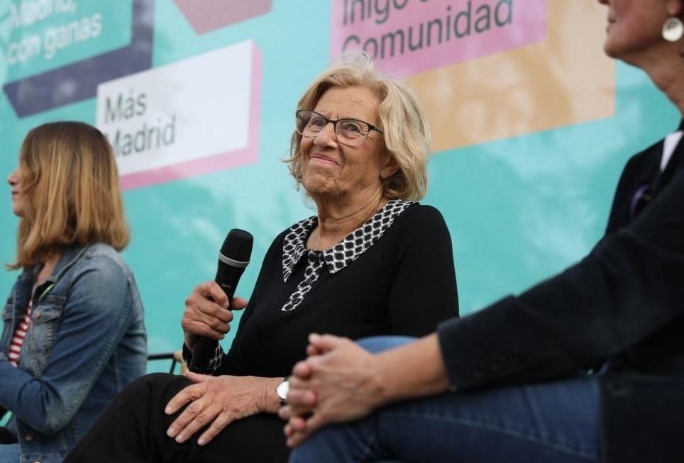 La exalcaldesa de Madrid, Manuela Carmena. EP