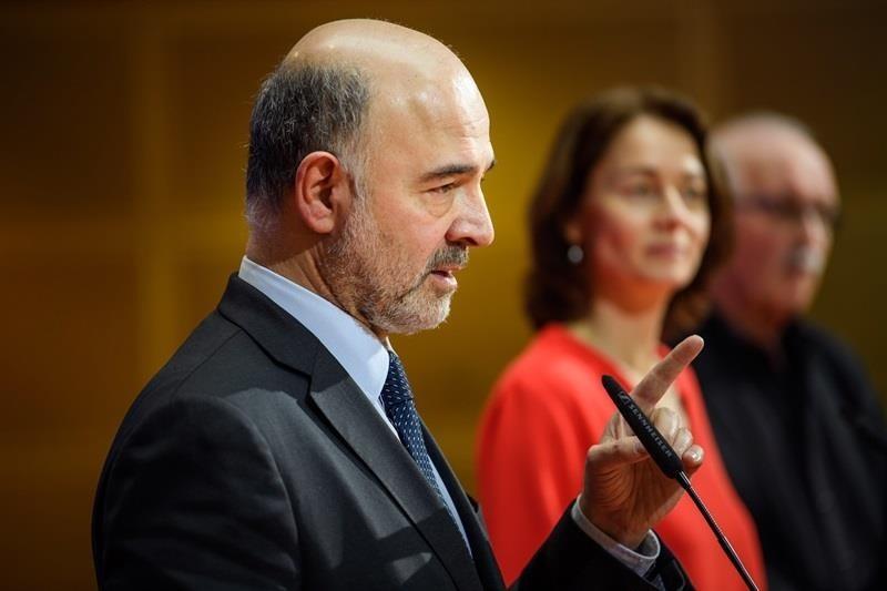 El comisario de Asuntos Económicos y Monetarios Pierre Moscovici. EP