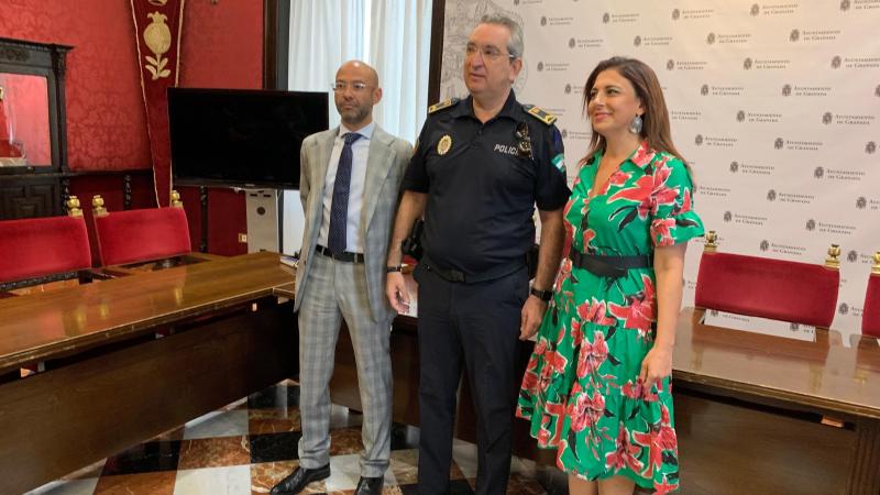 Rueda de prensa tras la absolución del exjefe de la Policía Local de Granada. EuropaPress